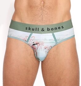 Skull & Bones SP25 Flamingo Brief