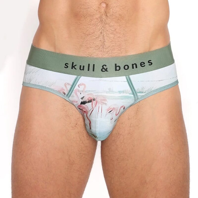 Skull & Bones SP25 Flamingo Brief