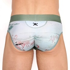 Skull & Bones SP25 Flamingo Brief