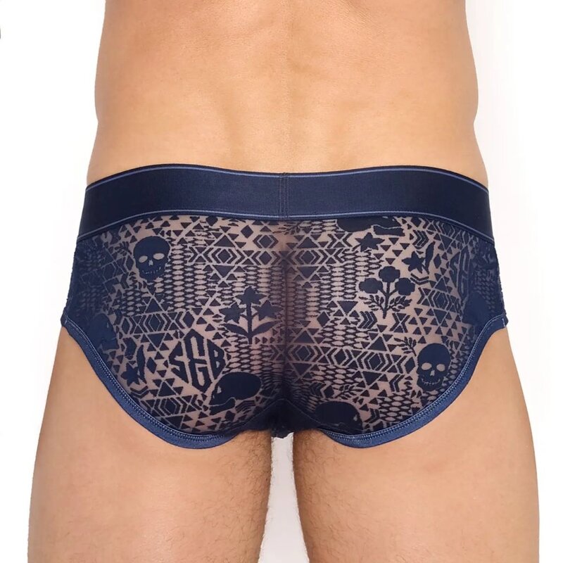 Skull & Bones SP25 Navy Burnout Brief