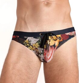 Skull & Bones SP25 Floral Bouquet Swim Brief