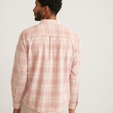 Marine Layer Lightweight Plaid Cord Shirt