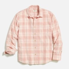 Marine Layer Lightweight Plaid Cord Shirt