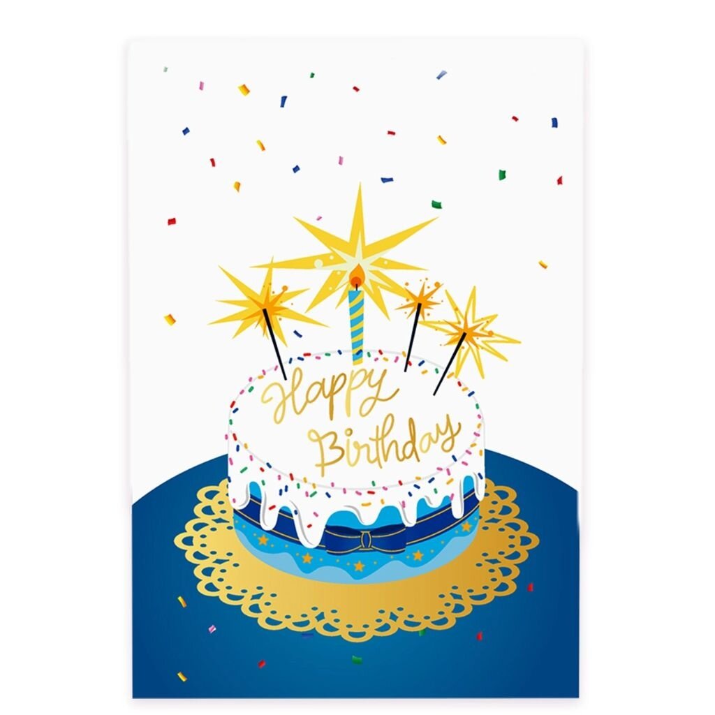 Dirty Pop Cards Sultry Surprise 3D Pop-Up Light & Sound Birthday Card