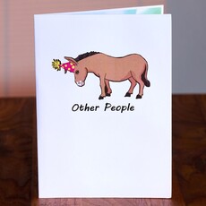 Dirty Pop Cards Unicorn Dancer Funny 3D Pop-Up Birthday Greeting Card