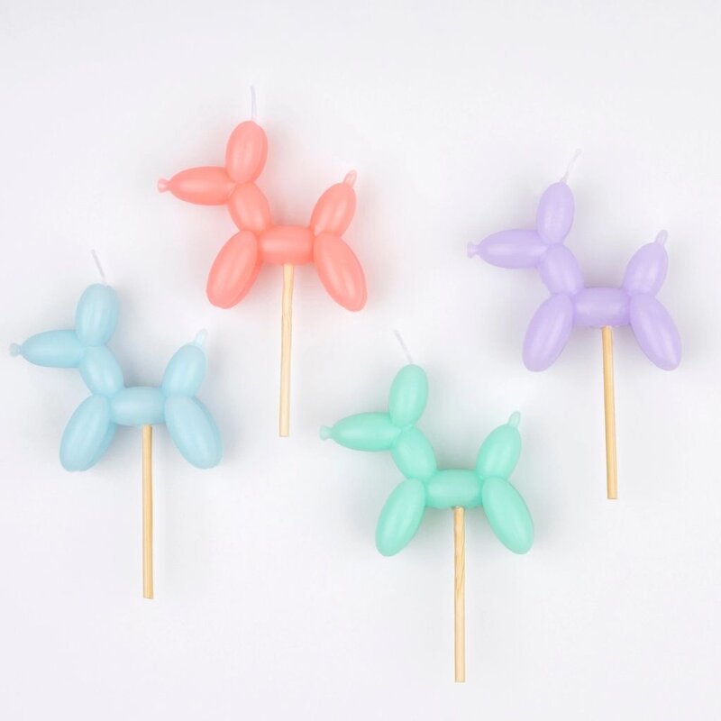 MeriMeri Balloon Dog Candles
