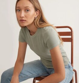 Marine Layer Lexi Rib Sun-In Crew Tee