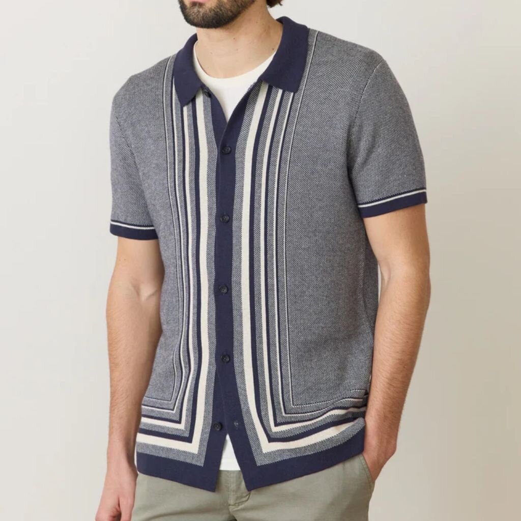 Marine Layer Ethan Sweater Button-Down