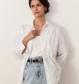 Marine Layer Cali Poplin Oversized Shirt