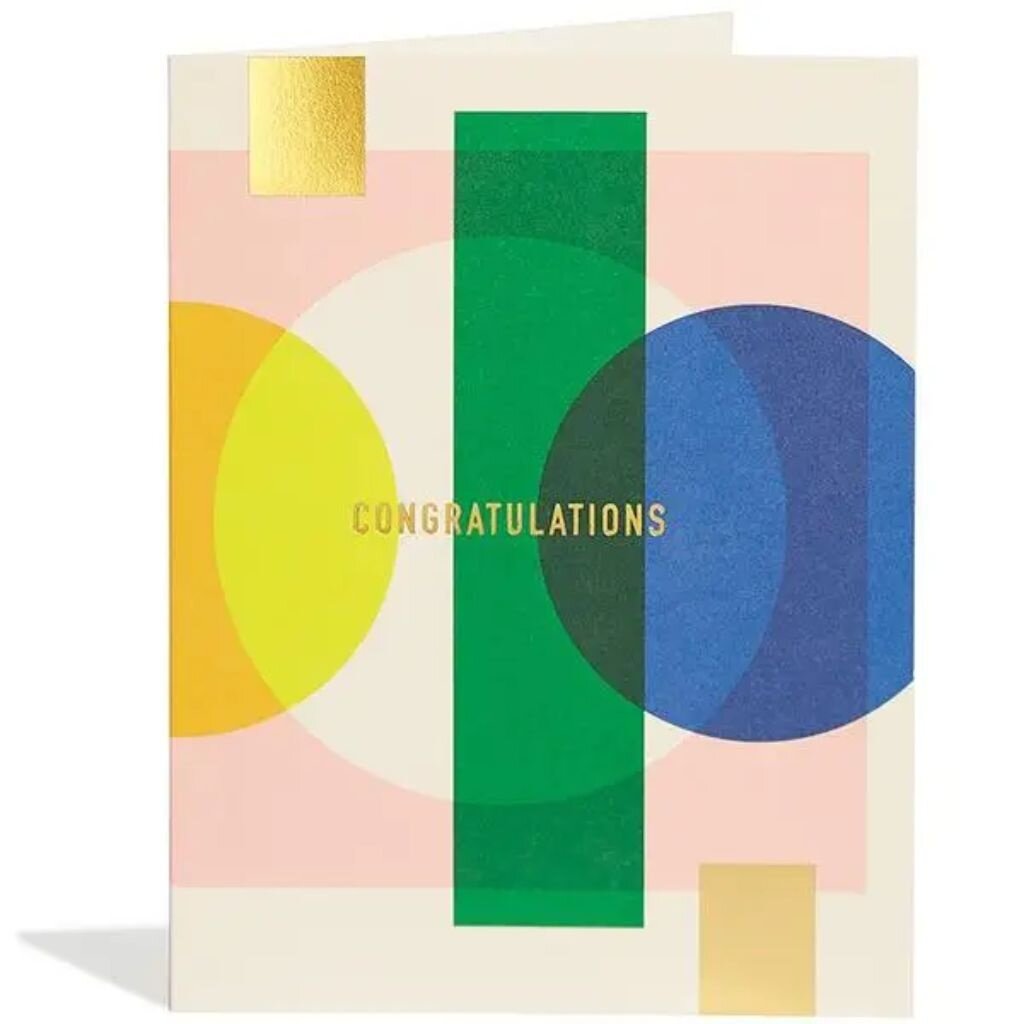 Snow & Graham Congrats Parker Card