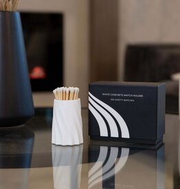 Everlasting Candle Co. White Concrete Safety Match Set