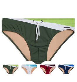Parke & Ronen SU25 Velocity Color Block Meridian Bikini