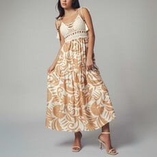 Urban Daizy SU25 Crochet Lace Tiered Dress