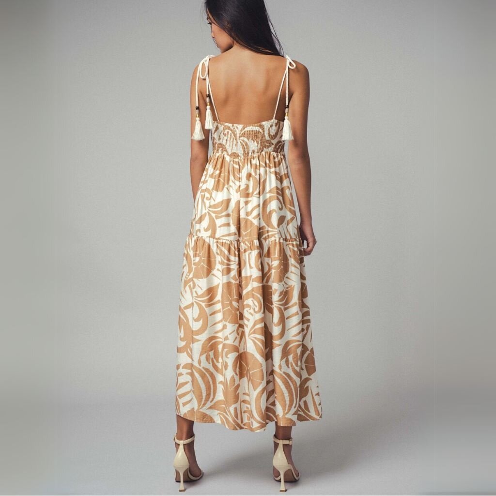 Urban Daizy SU25 Crochet Lace Tiered Dress