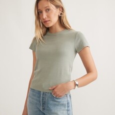 Marine Layer Lexi Rib Sun-In Crew Tee