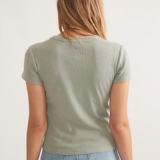 Marine Layer Lexi Rib Sun-In Crew Tee