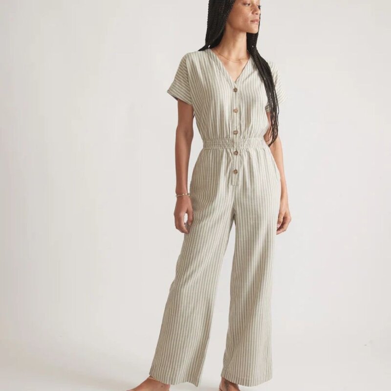Marine Layer Lia Wide Leg Jumpsuit
