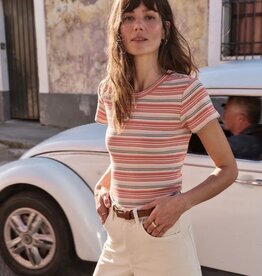 Marine Layer Lexi Rib Sun-In Crew Tee