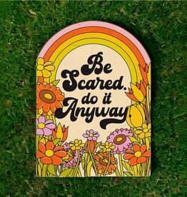 Bad Betty Greeting Company Be Scared. Do It Anyway Card