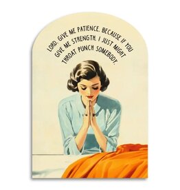 Bad Betty Greeting Company Lord, Give Me Patience Card