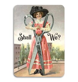 Bad Betty Greeting Company Shall We (Scissor)? Love Card
