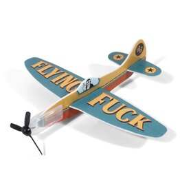 Bad Betty Greeting Company Novelty Toy Foam Glider Flying Fuck - Funny Gag Gift