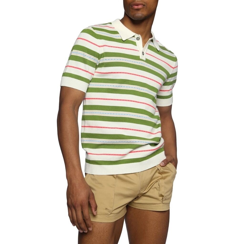 Parke & Ronen SU25 Pointelle Polo