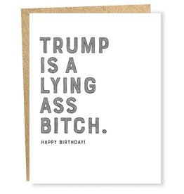 Sapling Press 1091 Trump/Bitch Birthday Card