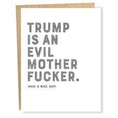 Sapling Press 1090 Trump/Motherfucker Card