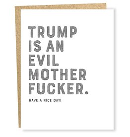 Sapling Press 1090 Trump/Motherfucker Card