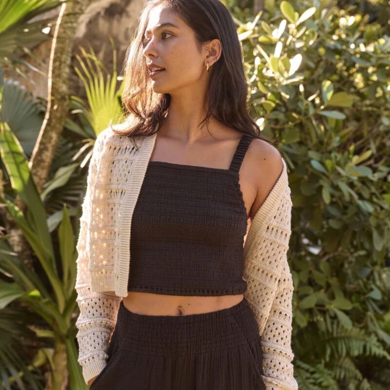 Marine Layer Lila Double Cloth Tank