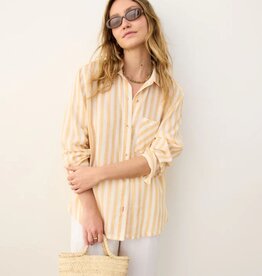 Marine Layer Jane Relaxed Linen Shirt