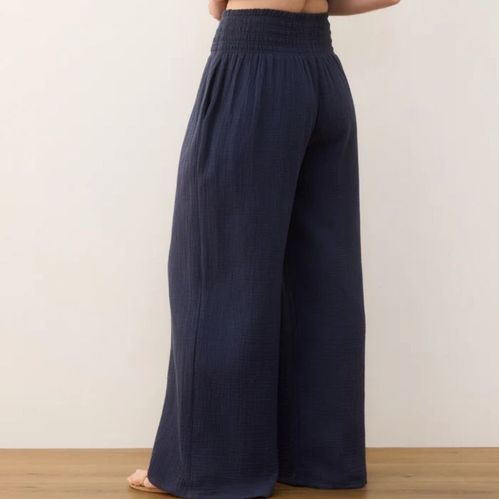 Marine Layer Sophia Double Cloth Palazzo Pant