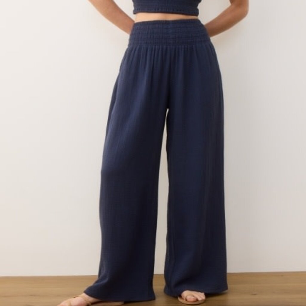 Marine Layer Sophia Double Cloth Palazzo Pant
