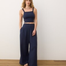 Marine Layer Sophia Double Cloth Palazzo Pant