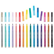 OOLY Rainbow Sparkle Glitter Markers - Set of 15