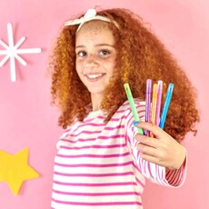 OOLY Switch-Eroo Sparkle Glittery Color Changing Markers- 12 Pc