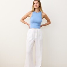 Marine Layer Linen Drawstring Wide Leg Pant