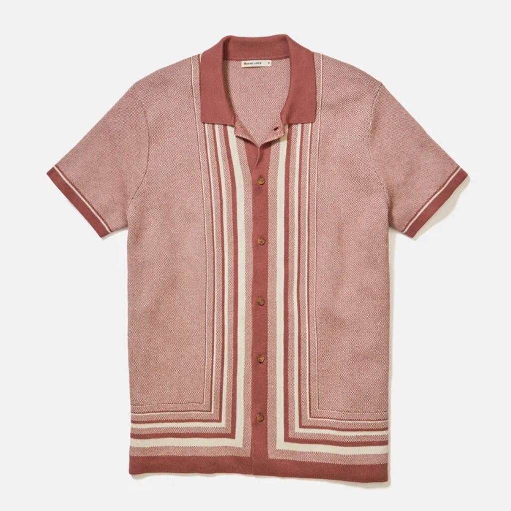 Marine Layer Ethan Sweater Button-Down