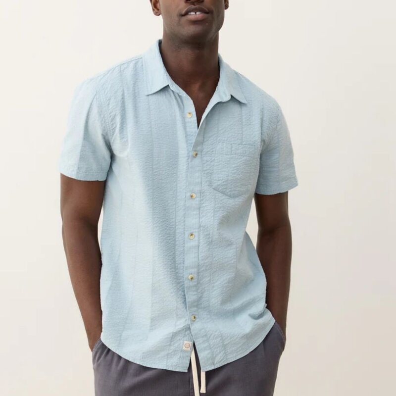Marine Layer Seersucker Classic Shirt