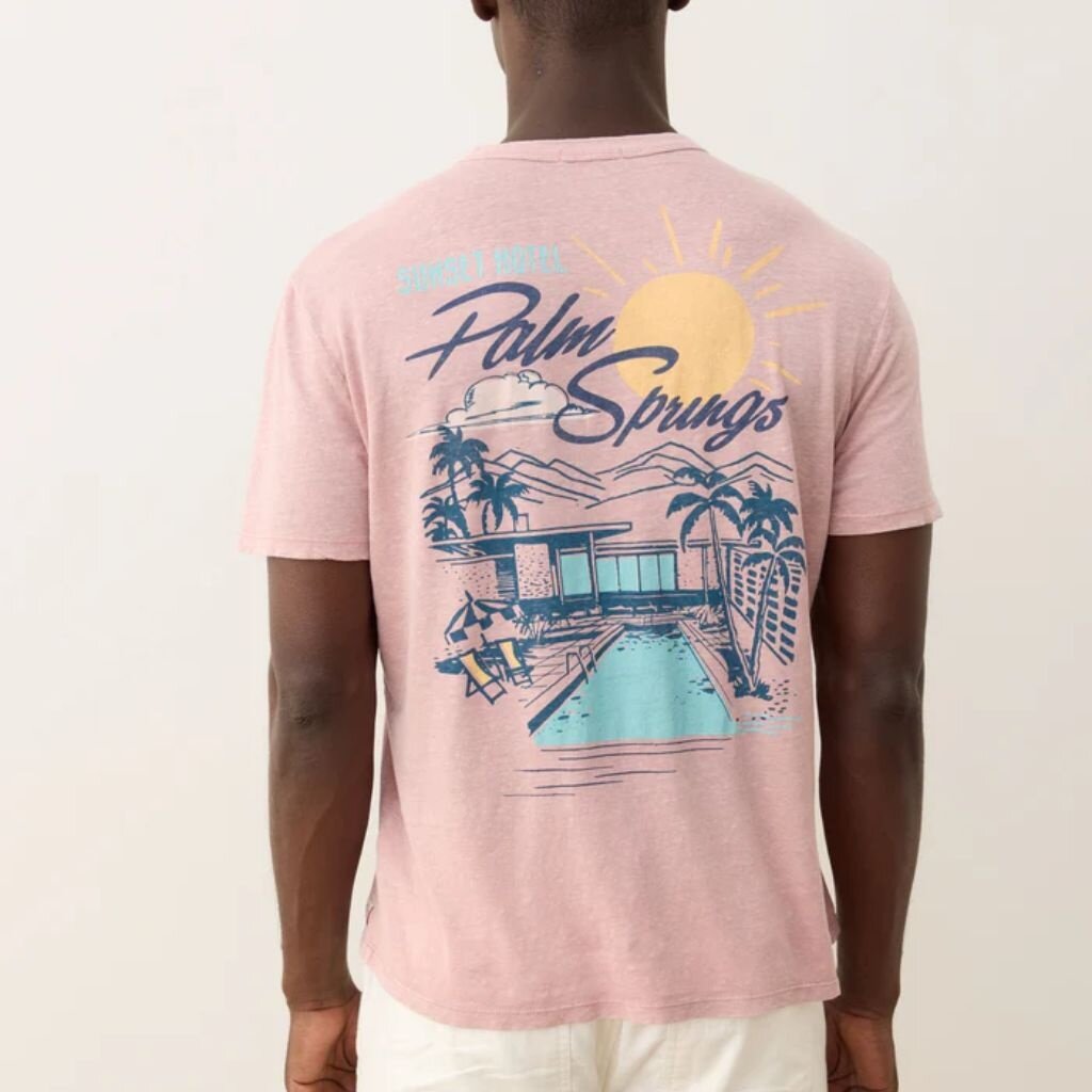 Marine Layer Relaxed Hemp Graphic Tee