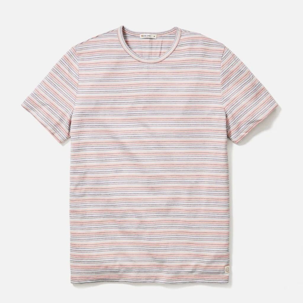 Marine Layer Signature Jacquard Crew Tee