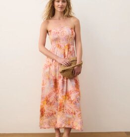Marine Layer Sutton Strapless Maxi Dress