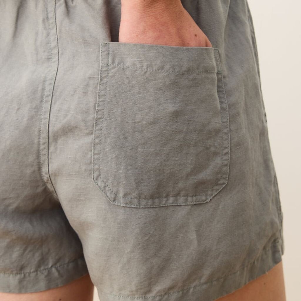 Marine Layer Linen Drawstring Short