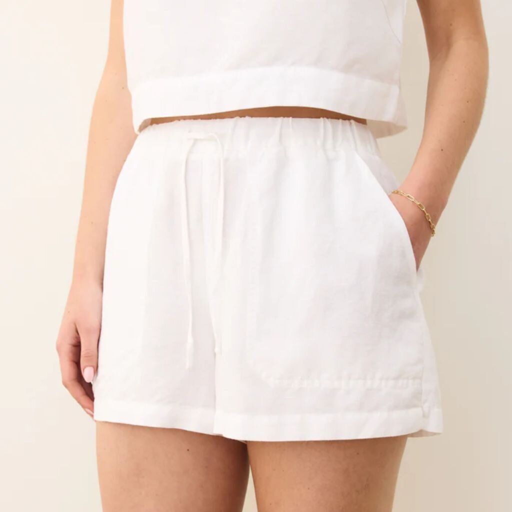 Marine Layer Linen Drawstring Short