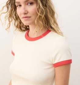 Marine Layer Lexi Rib Sun-In Crew Tee