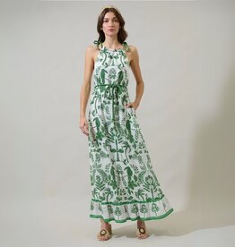 Sugarlips SP25 Kimana Floral Kay Halter Neck Maxi Dress