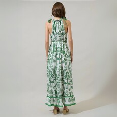 Sugarlips SP25 Kimana Floral Kay Halter Neck Maxi Dress