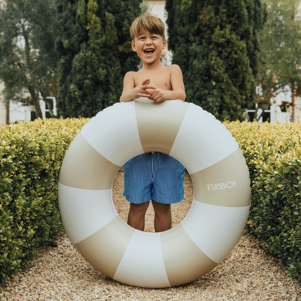 Fun Boy Inc. Kids Vintage Tube Float Tan