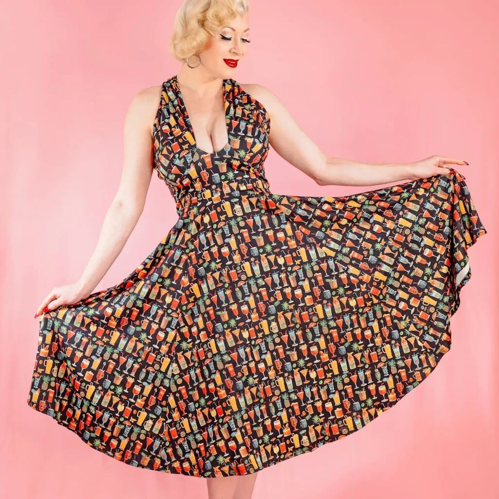 Elle Rebel Bahama Mama Swing Dress